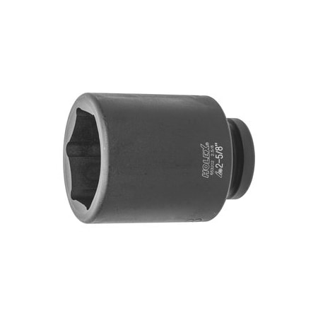 Holex Impact Socket, 1 inch Drive, 6 pt, Deep, 2-5/8 inch 653202 2.5/8